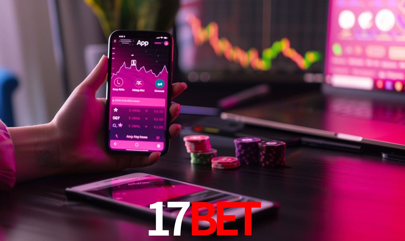 Comparação APP mobile vs versão web da 17BET